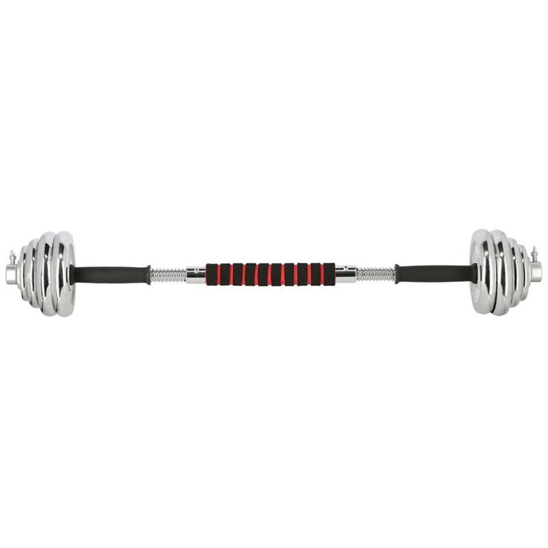 Dumbbells in a case HMS STC21 2 x 10 kg chrome In preparation Your Sports Performance
