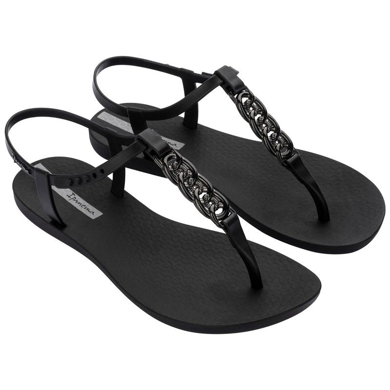 Ipanema Sandal Class women's flip-flop sandals, fashionable black, comfortable In preparation Your Sports Performance
