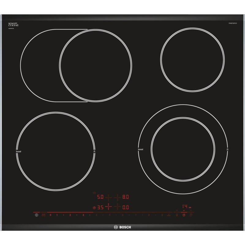 BOSCH PKN675DP1D ceramic hob (4 cooking zones; black) AGD - Produkty/Płyty grzejne do zabudowy Your Sports Performance
