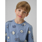 Boy's regular printed T-shirt 4F 4FJRSS26TTSHM3466-32A 4f