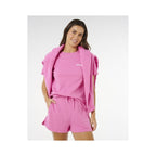 RIP CURL Surf Puff Party Pack Relaxed Pink Women's T-Shirt