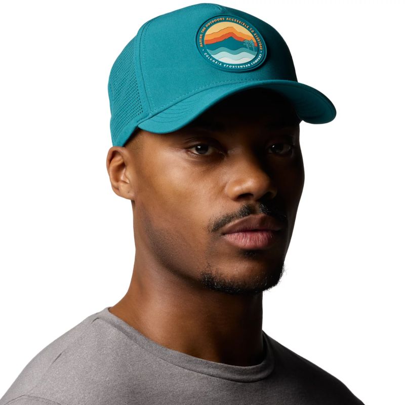 Columbia Mountaincap 3D Stretch Snap Back Hat 2105091364 Clothing/Outdoor/Czapki, szaliki, rękawiczki, maski/Columbia Your Sports Performance