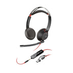 POLY Blackwire 5220 8X231AA Over-Ear Headphones Akcesoria GSM/Słuchawki przewodowe Your Sports Performance