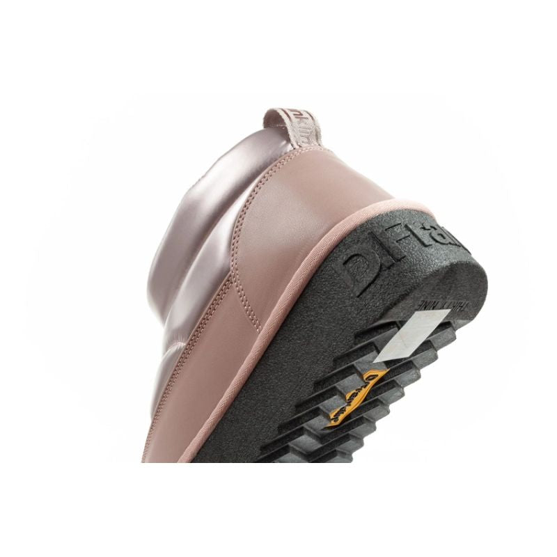 D.Franklin women's snow boots winter fashionable insulated ankle boots rose gold D.Franklin