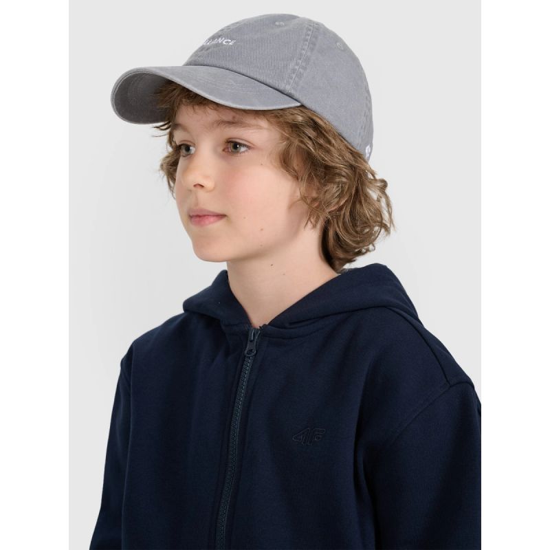 Boy's zip-up hooded sweatshirt 4F 4FJRMM00TSWSM2481-31S *Kategoria tymczasowa Your Sports Performance