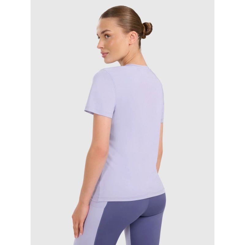 Women's quick-drying regular training T-shirt 4F 4FWAW25TFTSF1516-34S *Kategoria tymczasowa Your Sports Performance