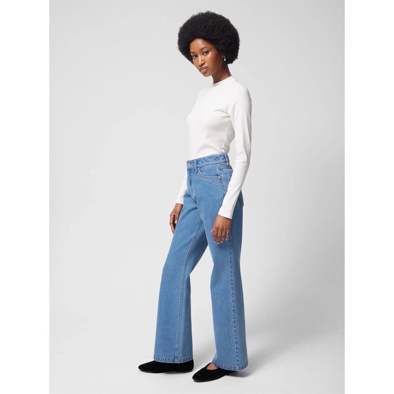 Outhorn Women's Flared Jeans OTHWSS24TTROF726-33S *Kategoria tymczasowa Your Sports Performance