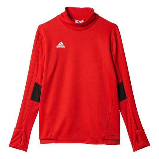 Sweatshirt adidas Tiro 17 TRG TOP JR BQ2754 red Clothing/Football Adidas