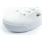 Lacoste women's sports shoes Ziane Platform 126 sneakers white fashionable Lacoste