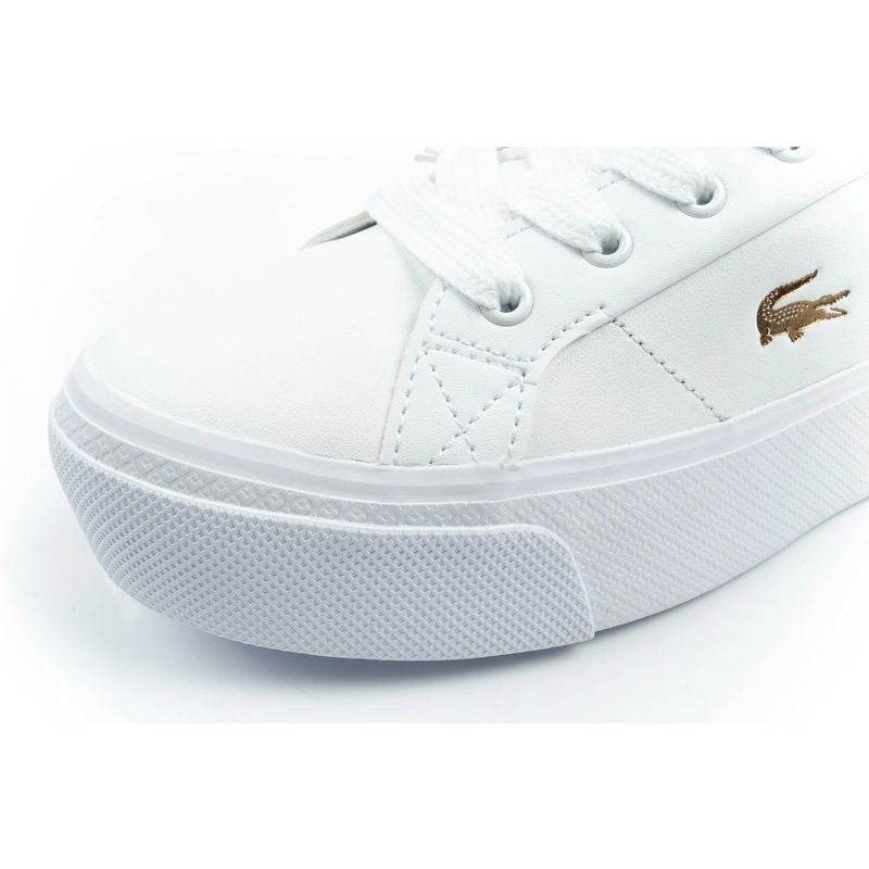 Lacoste women's sports shoes Ziane Platform 126 sneakers white fashionable Lacoste