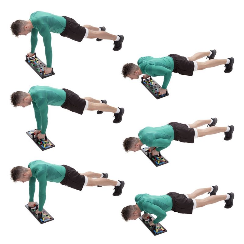 HMS PU12 MULTIFUNCTIONAL PUSH-UP BOARD In preparation Your Sports Performance