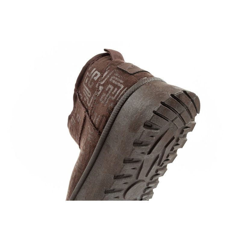 Lee Cooper women's winter snow boots, fashionable fur-lined ankle boots, dark brown Lee Cooper