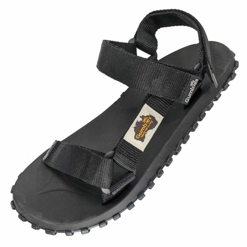 Sandals Gumbies Scrambler Sandal G-SC-UNI-BLACK Footwear/Outdoor/Gumbies Your Sports Performance