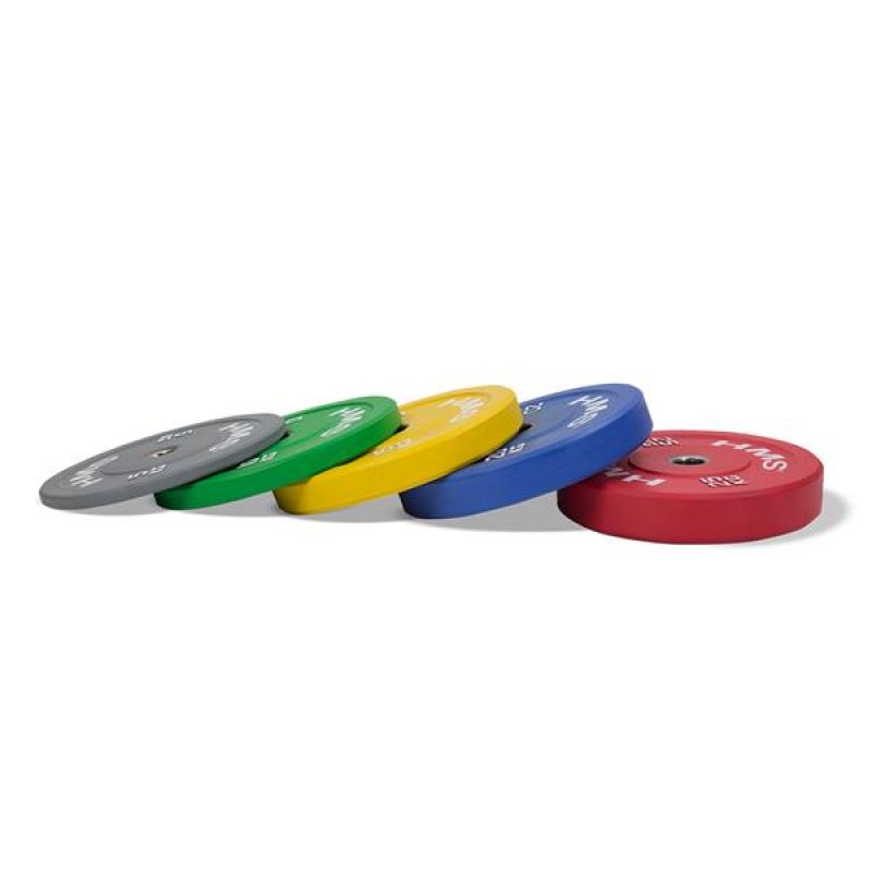 HMS GREEN BUMPER Olympic plate 10 kg CBR10 Accessories/Training equipment Your Sports Performance