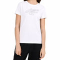 Women's T-shirt 4F F3309 white 4FWMM00TTSHF3309 10S