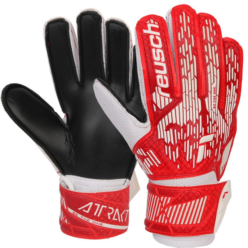 Reusch Attrakt Solid Jr 54 72 016 8905 goalkeeper gloves Accessories/Gloves Your Sports Performance