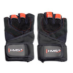 Black / Red HMS RST01 gym gloves Accessories/Gloves Your Sports Performance