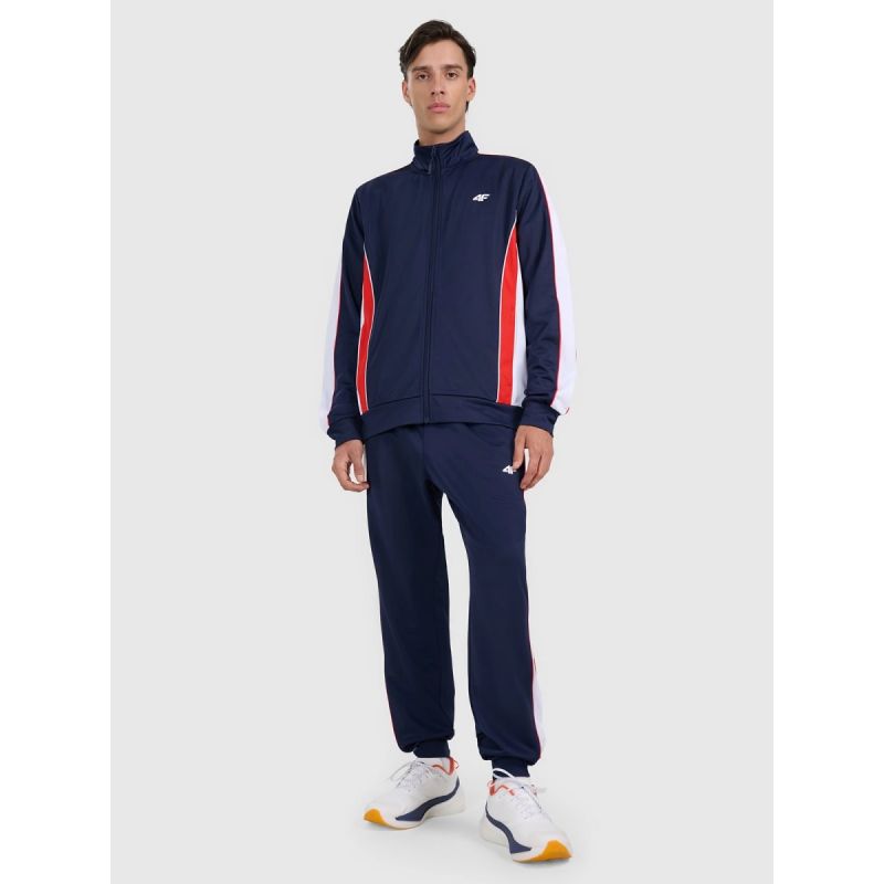 Men's zip-up sweatshirt without hood 4F 4FRAW25TSWSM2459-31S 4f