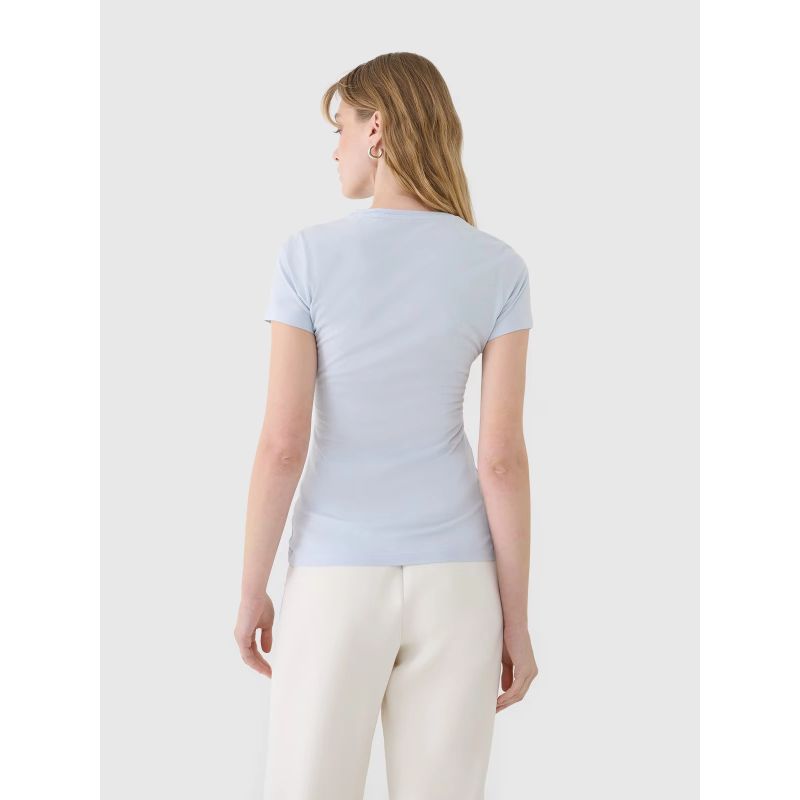 Women's slim T-shirt with modal 4F 4FWSS25TTSHF1995-34S *Kategoria tymczasowa Your Sports Performance