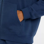 New Balance Sport Fleece Logo Full Zip Sweatshirt W WJ43525NNY Clothing/Lifestyle/New Balance New Balance