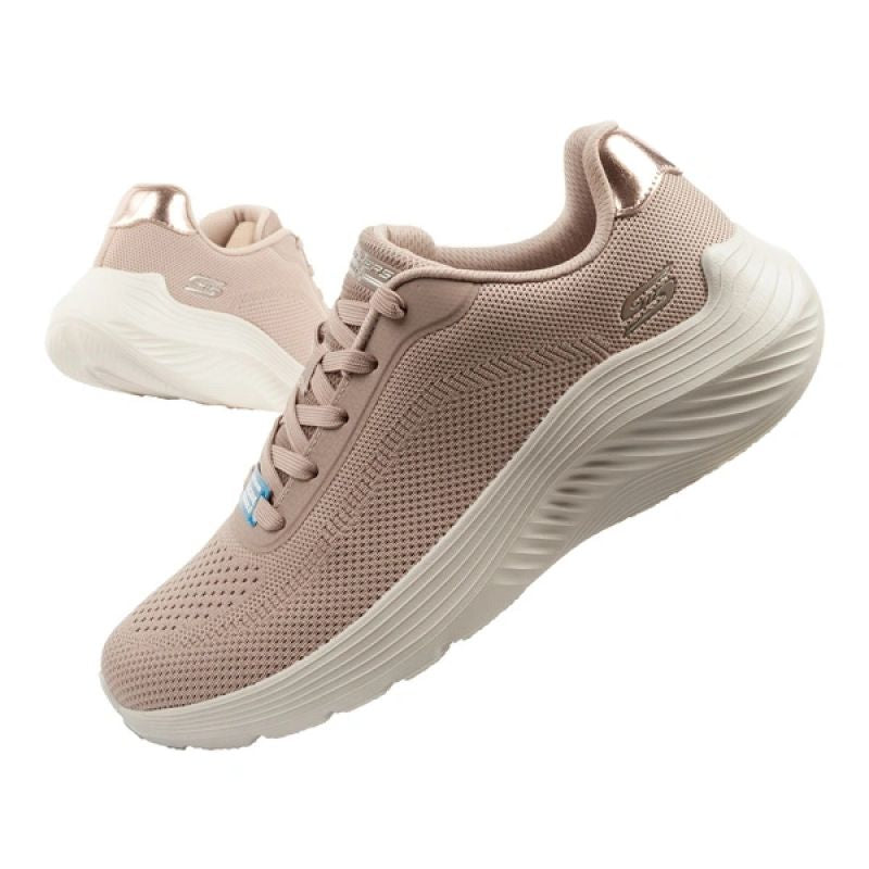 Skechers women's sports shoes Bobs Squad Waves beige light fashionable To be categorized Your Sports Performance