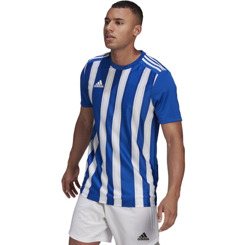 Tee adidas Striped 21 JSY M GH7321 Clothing/Football Adidas