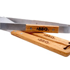 3-in-1 BBQ Utensil Set with Wooden Handle Home and Garden/Garden Your Sports Performance