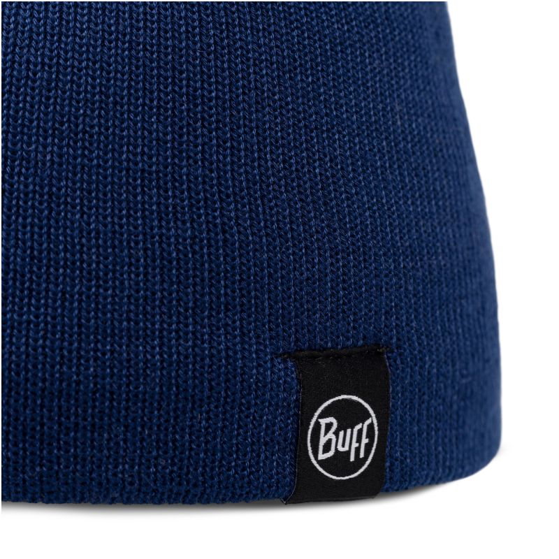 BUFF KNITTED & FLEECE BAND BEANIE LILON SHORT MIDNIGHT Hat