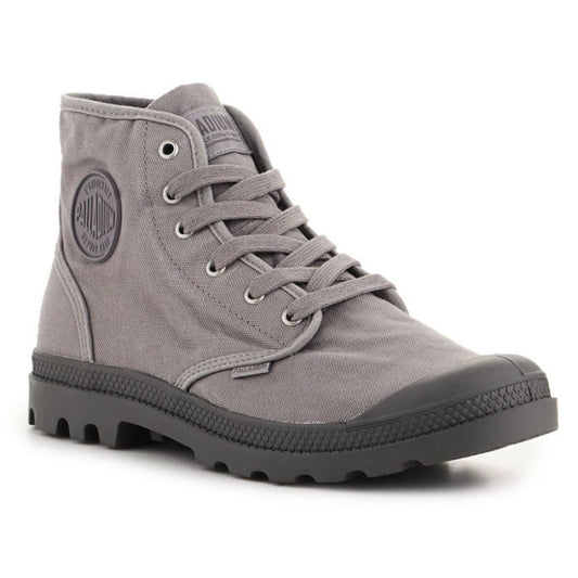 Palladium Pampa High Hi M 02352-071-M Gray Flannel shoes Footwear/Lifestyle/Palladium Your Sports Performance