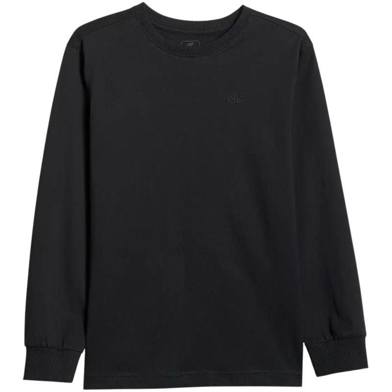 Boy's longsleeve t-shirt 4F M459 deep black 4FJWMM00TLONM459 20S