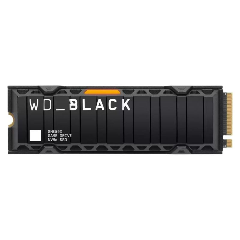 WD Black SN850X WDS200T2XHE SSD (2 TB ; M.2; PCIe NVMe 4.0 x4; heatsink) Gaming PC/Dyski SSD Your Sports Performance