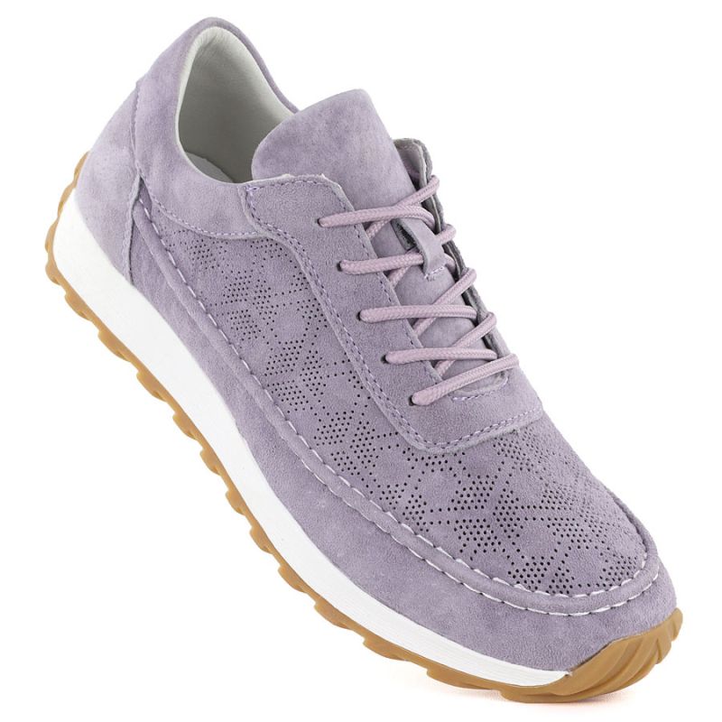Sergio Leone SP001 purple suede women's leather shoes To be categorized Your Sports Performance