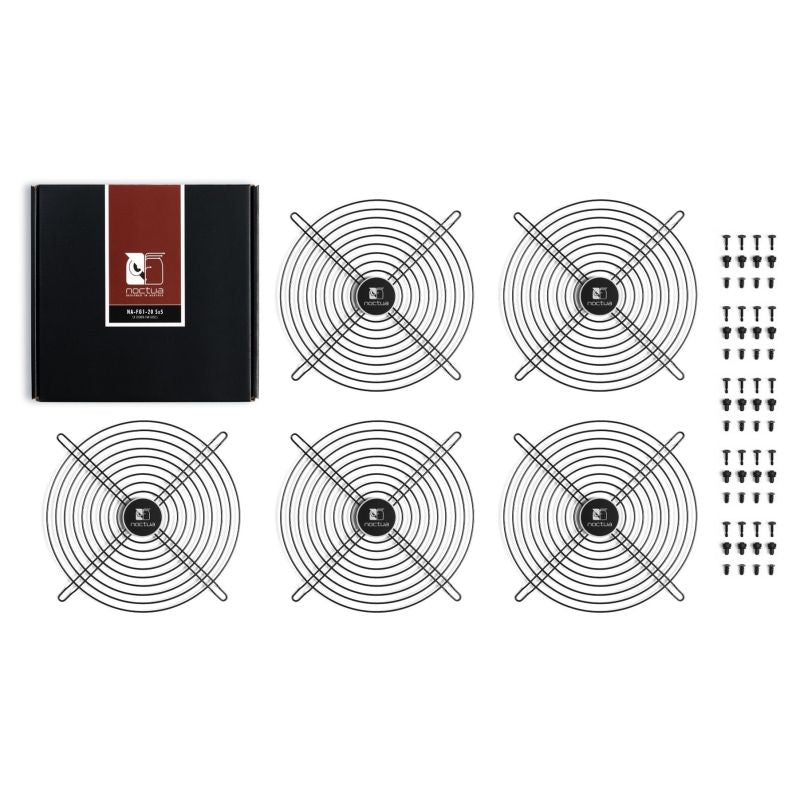 Noctua NA-FG1-20 Sx5 200mm Fan Grill - Black Chłodzenie/Chłodzenie - wentylatory Your Sports Performance