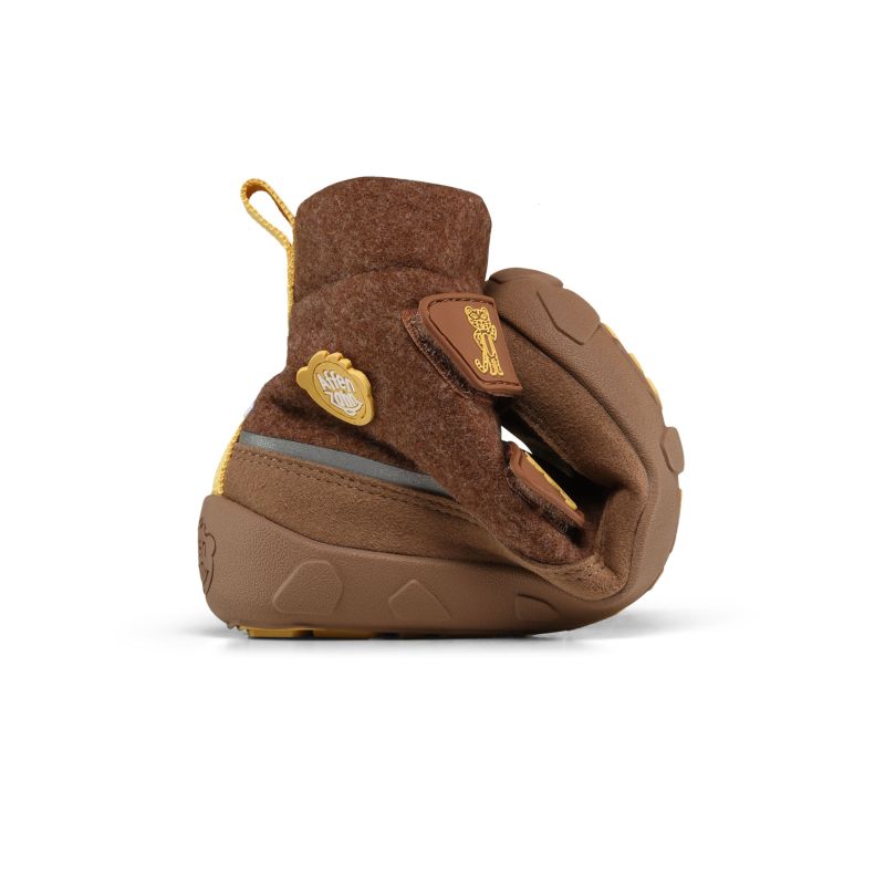 Affenzahn Comfy Tiger Recycled Wool Barefoot Winter Boots (01250-70003)