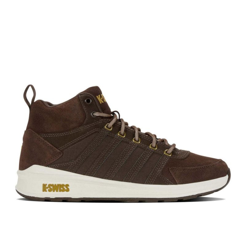 K-Swiss Vista Trainer MID WNT Men's Suede Sneakers Brown (07145-229-M) In preparation Your Sports Performance