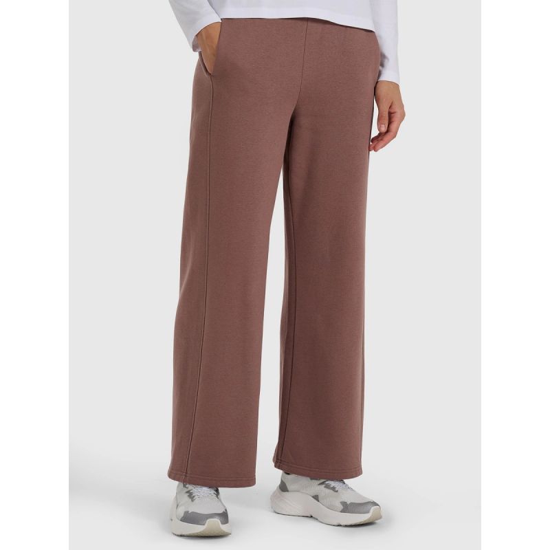 Women's wide-leg sweatpants 4F 4FRAW25TTROF1614-82S *Kategoria tymczasowa Your Sports Performance