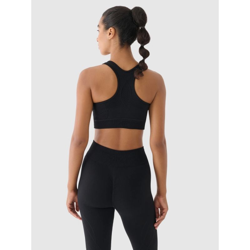 4F x Anna Lewandowska Seamless Medium Support Training Bra 4F 4FALSAW24USBAF169-20S *Kategoria tymczasowa Your Sports Performance