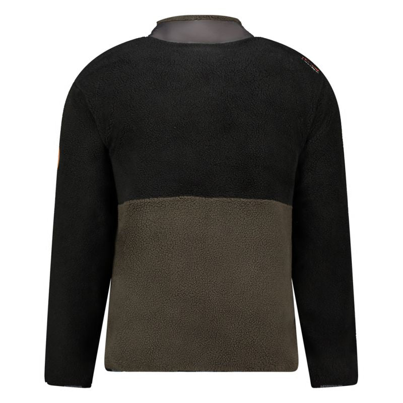 Men’s Fleece Jacket Geographical Norway TARLEY BLACK DB MEN 0124 (WZ8068H/GN-BLACK)