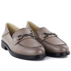 Women's leather moccasins beige Vinceza 18117 To be categorized Your Sports Performance