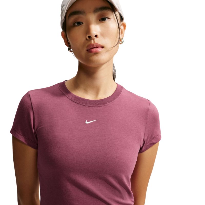 Nike Sportswear Chill Knit Women's T-Shirt Pink FV5508 654