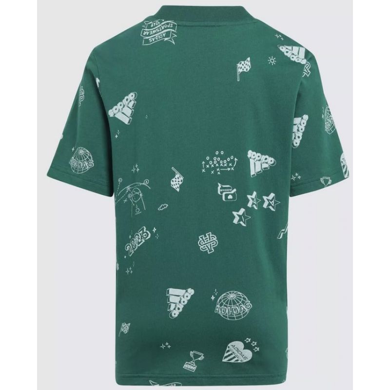 T-shirt adidas Bluv Q3 AOPT Jr. IA1562 Clothing/Lifestyle/T-shirts Adidas