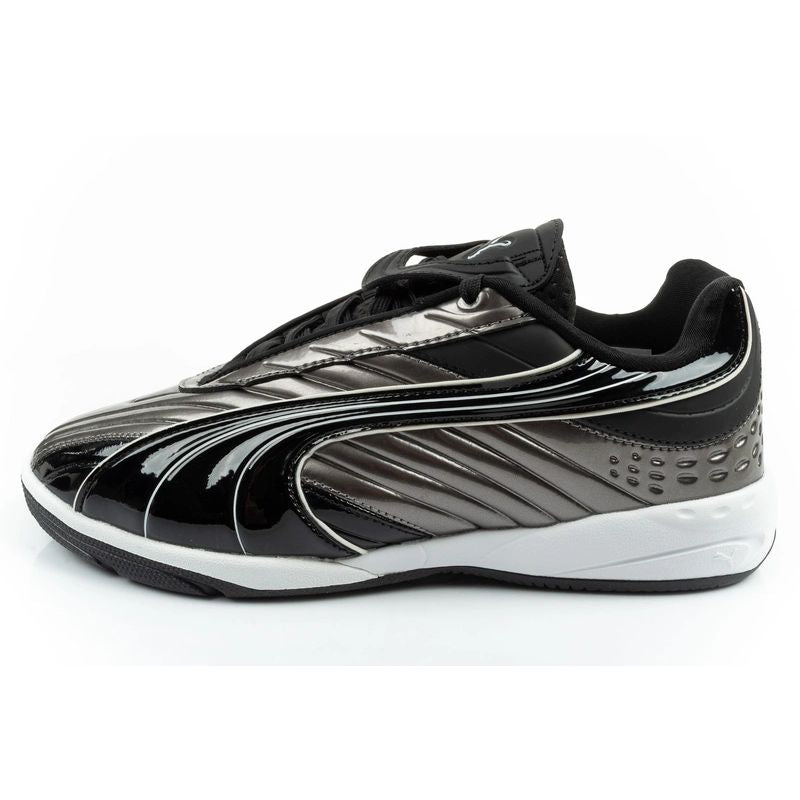 Puma sports shoes sneakers youth V-S2 Goalgetter fashionable silver Puma