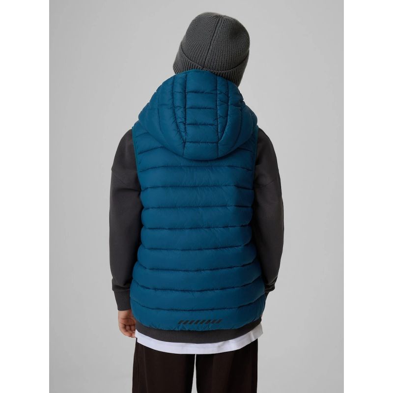 Boy's vest with synthetic filling 4F 4FJRAW26TVJAM431-30S