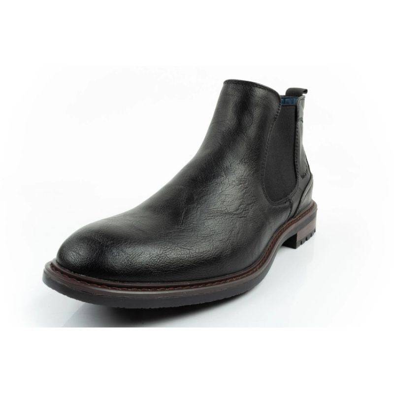 Wrangler Randy men's shoes Chelsea boots elegant fashionable slip-on black In preparation Your Sports Performance
