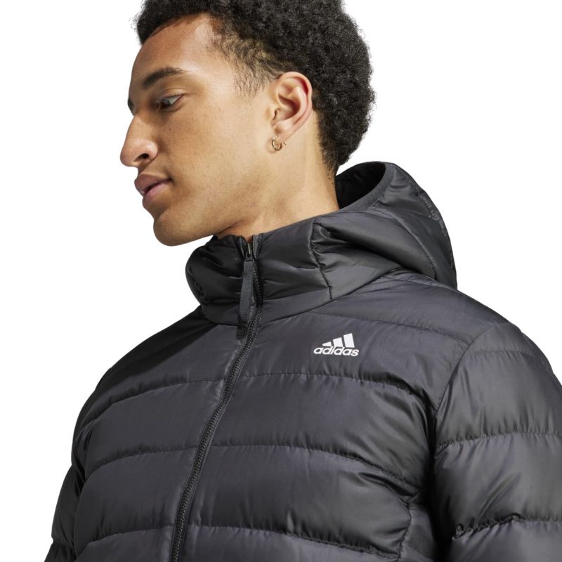 adidas Essentials Light Down Hooded M HZ5723 jacket Clothing/Lifestyle Adidas