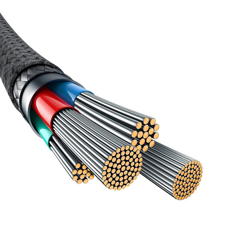 Baseus Unbreakable USB-IP cable 2.4A 1m (black) In preparation Your Sports Performance