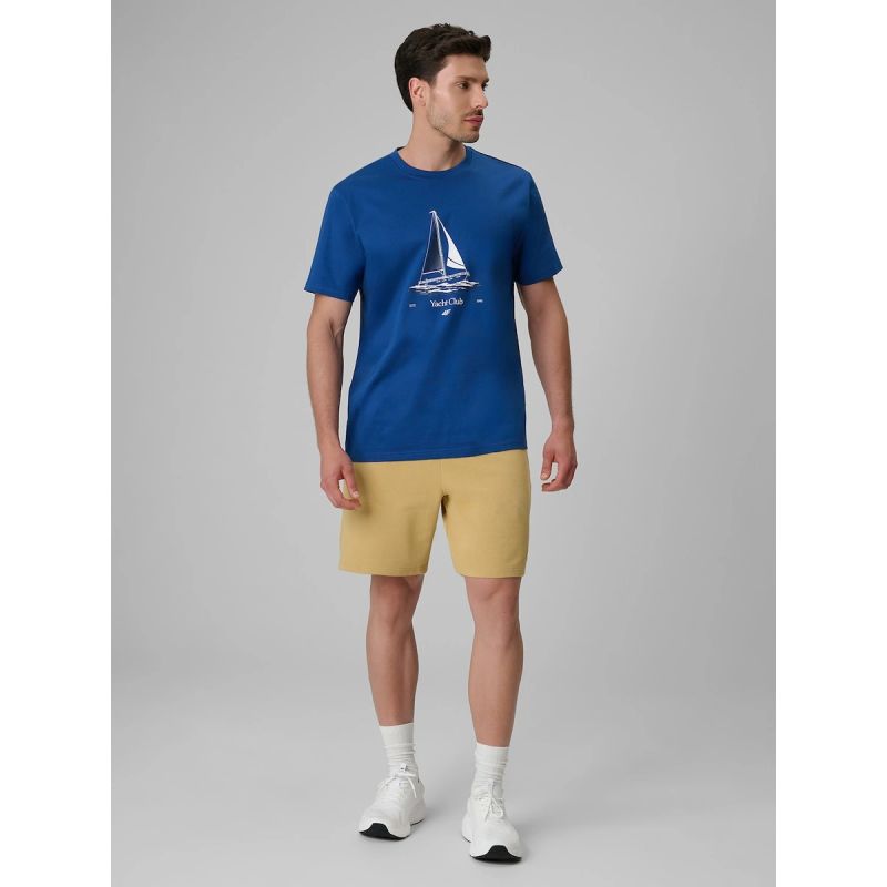 Men's relaxed T-shirt with print 4F 4FRSS26TTSHM3996-033S 4f