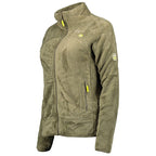 Geographical Norway Women’s Fleece Jacket UPALINE OLIVE DB LADY 047-1 (WZ4071F/GN-OLIVE)