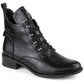 Insulated flat-heeled ankle boots Jezzi W JEZ412A, black Footwear/Outdoor/Jezzi Your Sports Performance