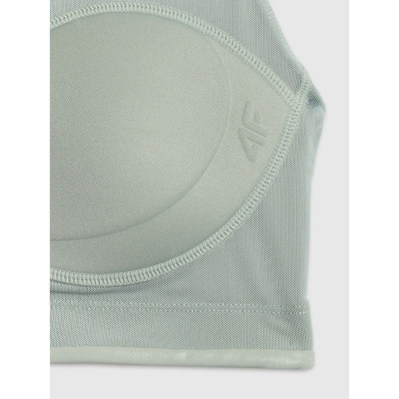 Women's low-support yoga bra 4F 4FRSS26USBAF264-47S